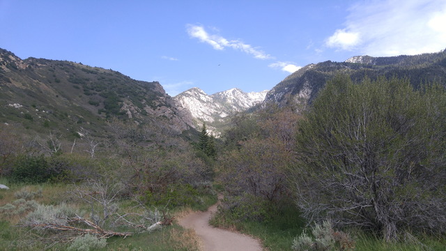 Onto the Bell's Canyon Trail