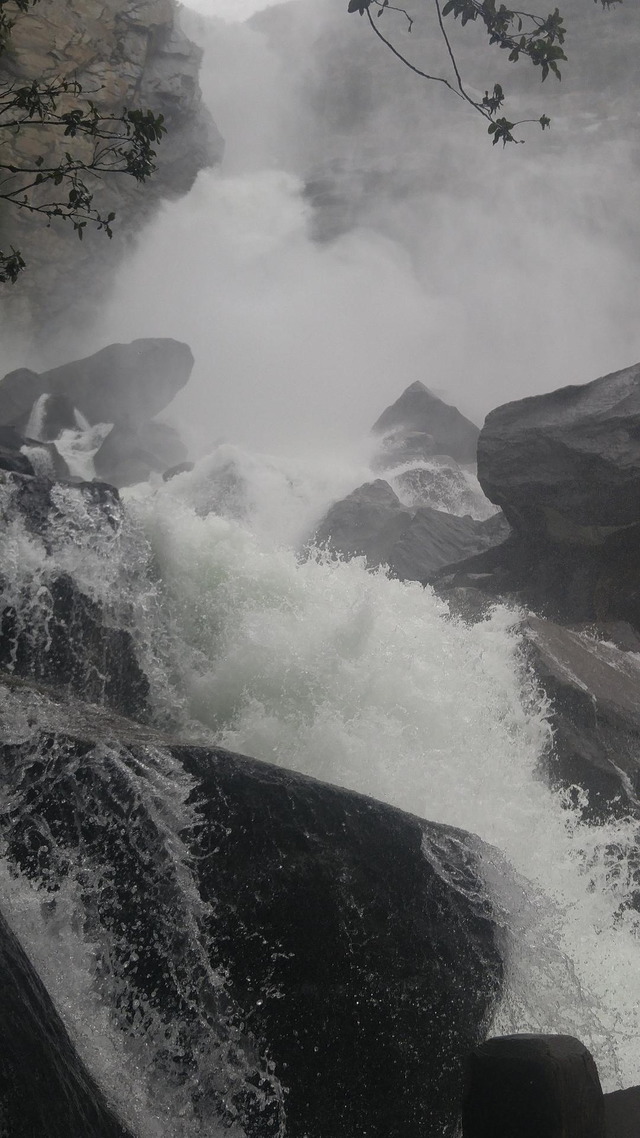 Raging Wapama Falls