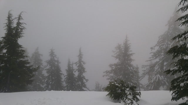 A Bad Day to See Into Crater Lake