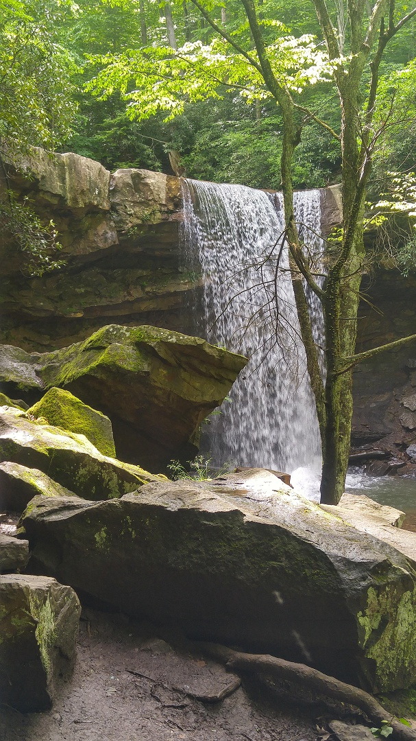 Cucumber Falls, Bottom